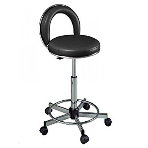 Hair stylist cutting online stool